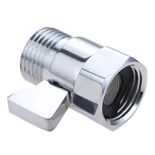 ABS латунные переключатели Управление клапан воды Давление снижения Управление; ручной опрыскиватель насадки для душа выключите переключатель аварийной остановки для душа питания