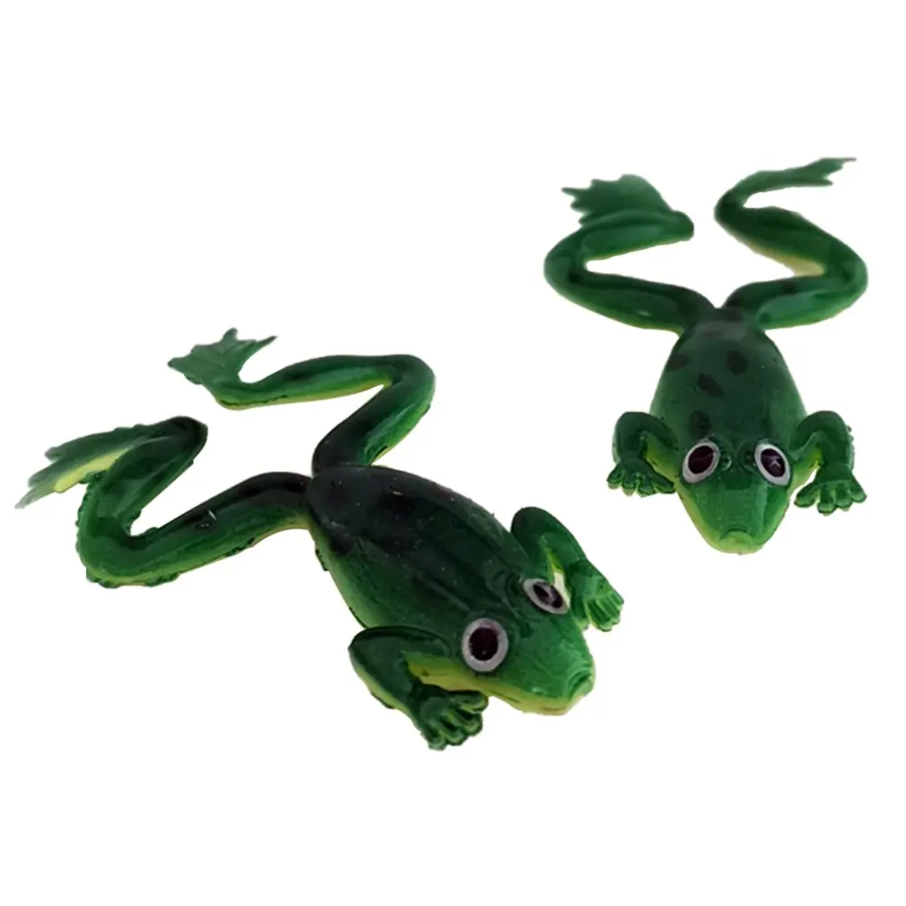 Приманка Luya soft body frog Xiaoluluya Мягкая приманка поддельная гроза лягушка один хвост