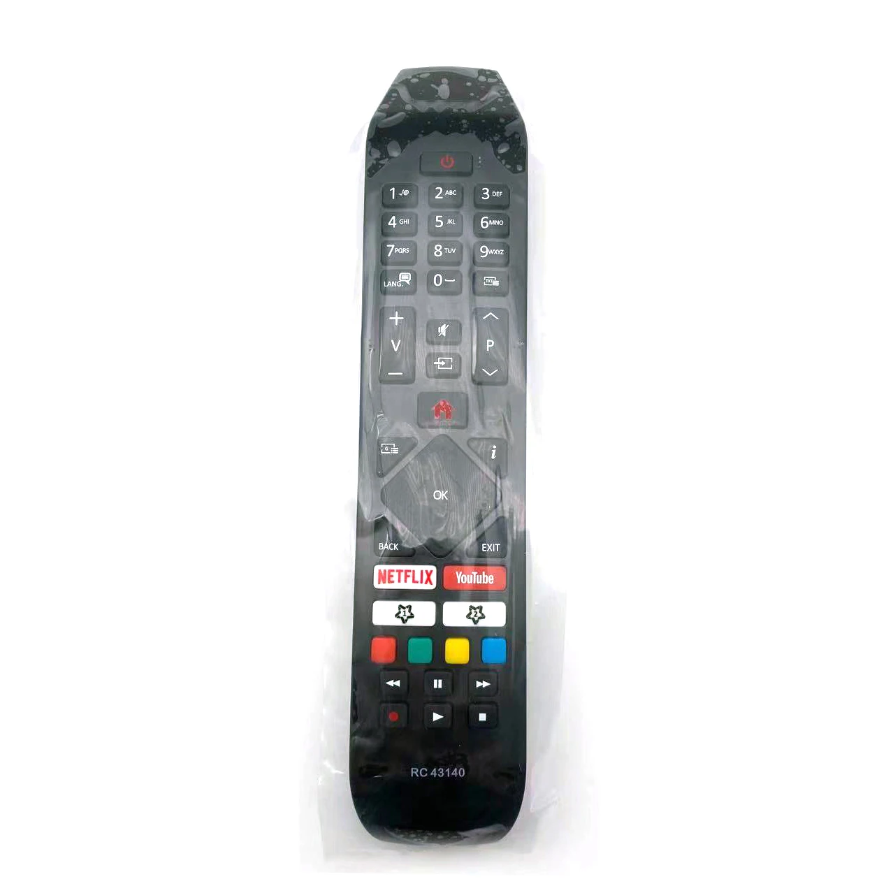 Original Replacement RC43141 Remote Control For Hitachi 65HL26T64U 58HK6100U 55HK25T74U 24HB21T65U 32HB26T61U 32HB26T61U A 32HE2000U 32HEV200U 43HB26T72U 43HE4000U 43HK25T74U 43HL7000U Smart LED TV