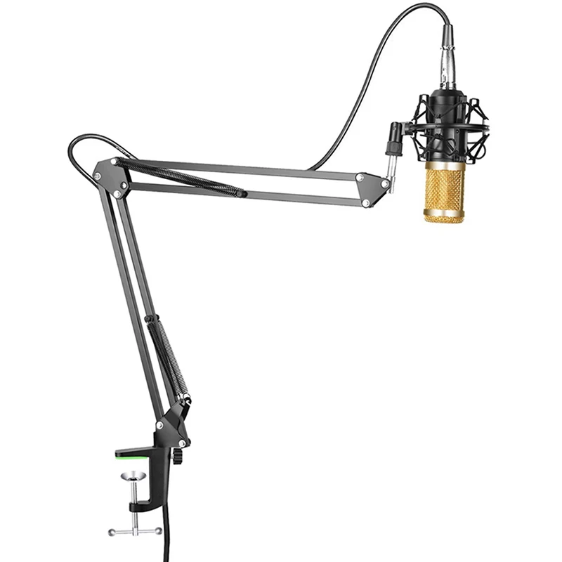 

BM800 Professional microphone Suspension Microphone Kit Studio Streaming Live Broadcasting Recording Condenser Microphone Set