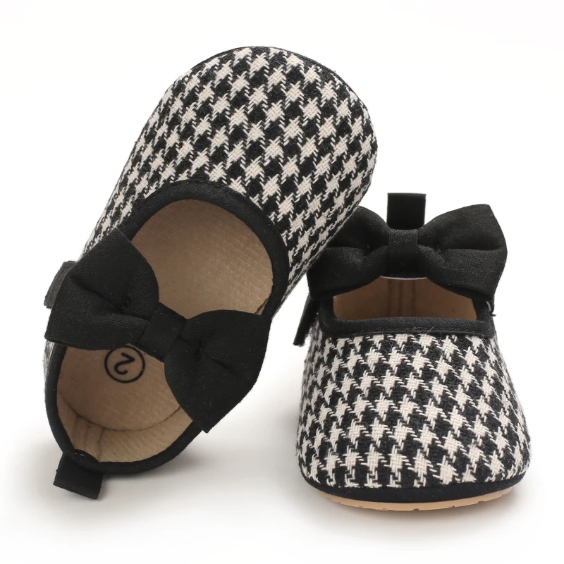 Infant Newborn Baby Girls Princess Non-Slip Floral Border Shoes Toddler Baby Soft PU Leather Prewalker Shoes Solid First Walkers