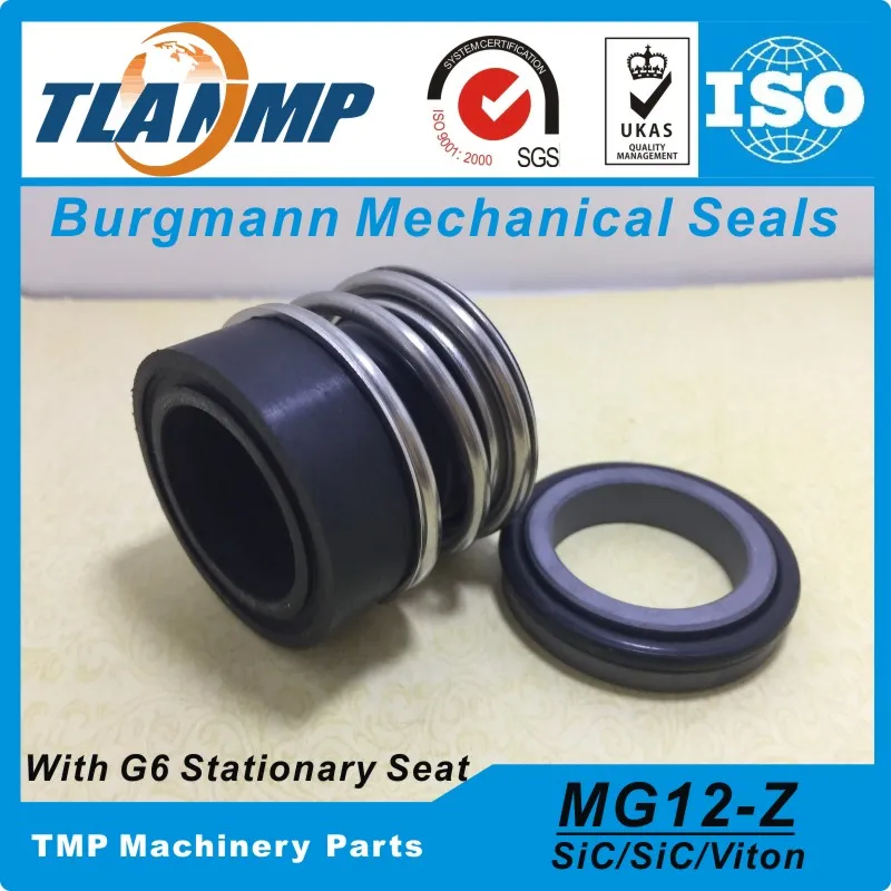 MG12/55 Z ( MG12 55/G6) Burgmann Rubber Bellow TLANMP механические уплотнения для насосов с G6