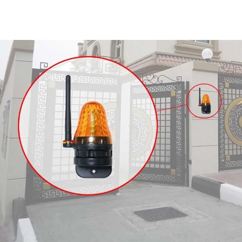 Универсальный 12V 220V открытый светодиодный сигнал тревоги светильник строб