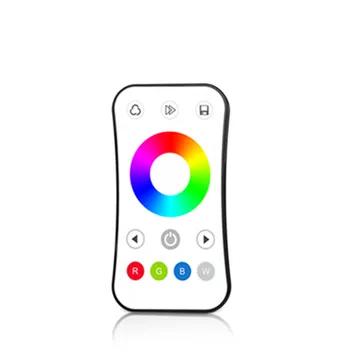 

2.4G RGB/RGBW Remote Control R8-1 Ultra-thin dimming wireless remote controller touch color ring RGB/RGBW remote 1 zone