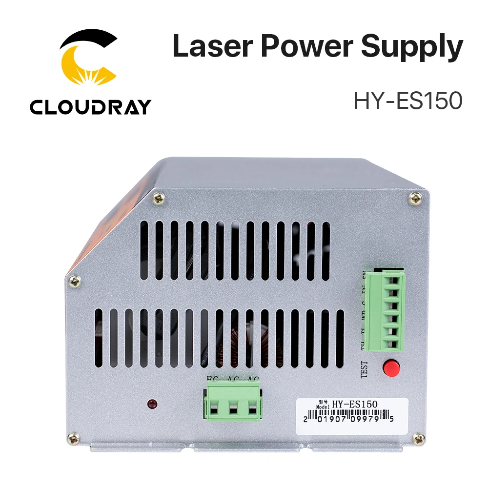 Cloudray 150 180 Вт CO2 лазерный источник питания для лазерной гравировки резки HY Es150 ES150 Es