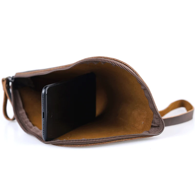 Goede Korte Portemonnee Mannen Portemonnee Echt Leer Solid Portefeuilles