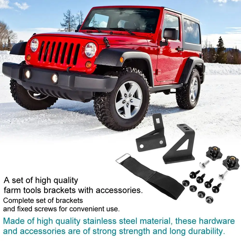 Extender Installation Removal Adapter Farm Tools Fixed Bracket Holder Rack Mount Complete Set Assembly Tool