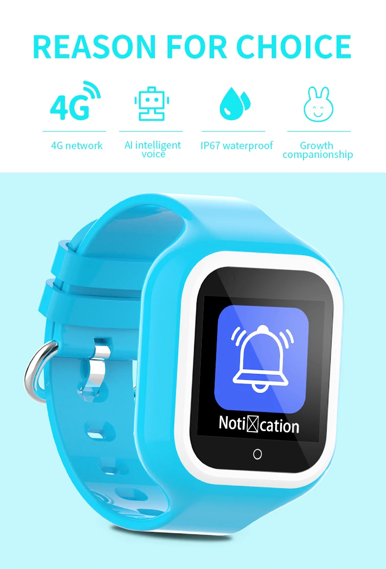 Wonlex KT21 Smart-Watch Baby SOS Anti-Lost Tracker
