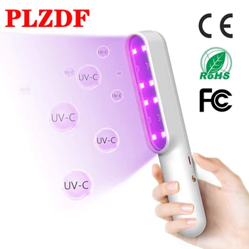 

PLZDF UV Light Wand 7 W High PowerTravel USB Rechargeable Portable Handheld UV Flashlight Wand Lamp Flashlight