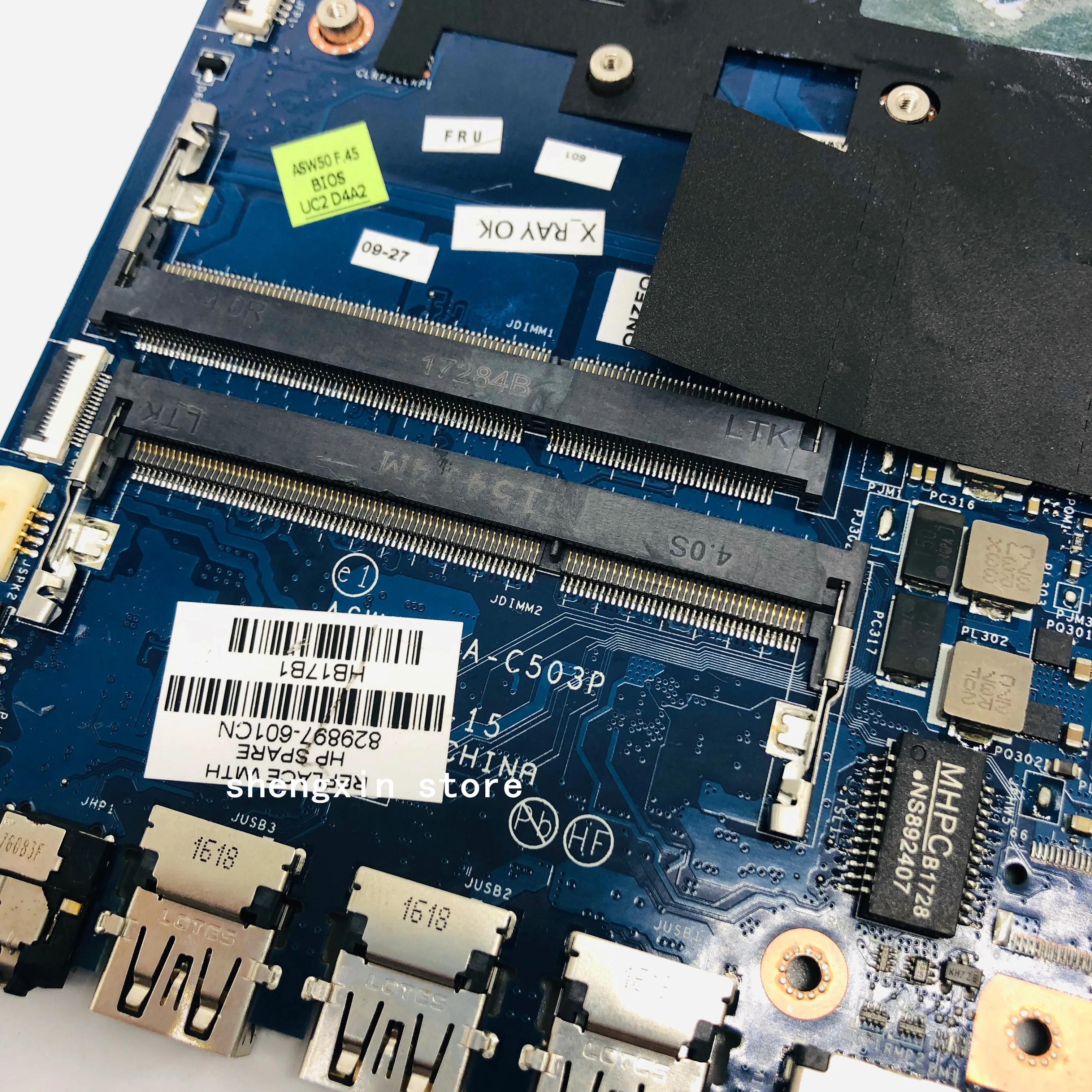 Best FOR Laptop HP Envy 15-AE Laptop Motherboard SR2EY I5-6200U 850634-601 850634-001 850634-501 ASW50 L