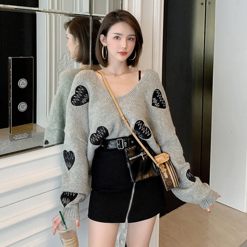 DEAT Autumn And Winter New Products Fashion Solid Color High Waist Zipper A Word Bag Hip Half Skirt Female PB165