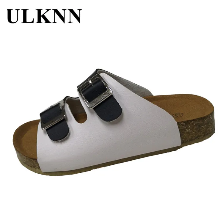 

ULKNN Children Beach Slippers Cosy Girl Summer Sandals For Boys students school sandals Anti-slip kid's Shoe