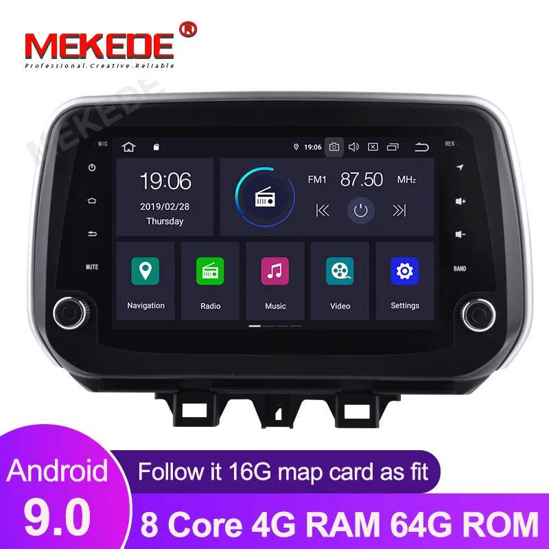 Автомобильный MP5 радио плеер Android 9,0 4/8 core PX5 автомобильный DVD мультимедийный плеер для HYUNDAI TUCSON IX35 с gps wifi BT Carplay