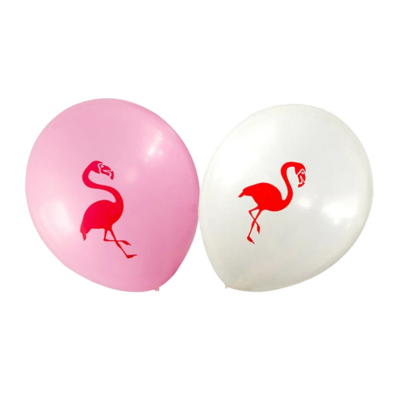 

Flamingo latex balloon happy birthday Inflatable balloon Hawaiian jungle theme wedding birthday party decoration kids toys gift
