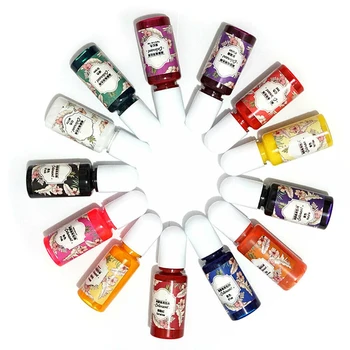 

13 Bottles x 10g Practical Epoxy UV Resin Coloring Dye Colorant Pigment DIY Handmade Craft Supplies Mix Colors