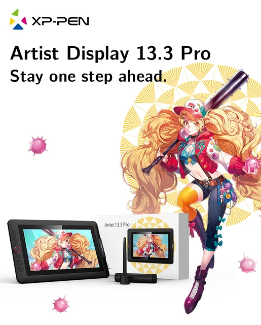 XPPen Artist 13.3Pro Graphic Drawing Digital Tablet Monitor 13.3 