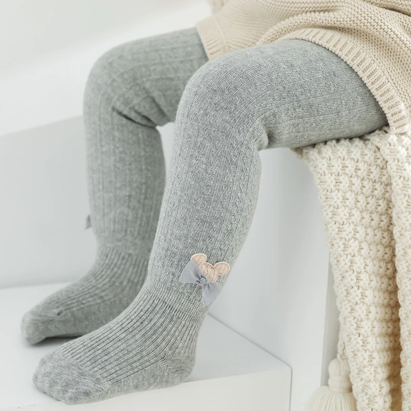 Kid Girls Winter Cotton Pantyhose Child Toddler Thermal Thick Velvet Warm Pants Newborn Infant Cartoons Tights Baby Accessories