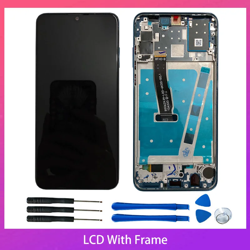 

6.15 " Original LCD Black With Frame For HUAWEI P30 Lite Lcd Display Screen Digitizer Assembly For HUAWEI Nova 4e