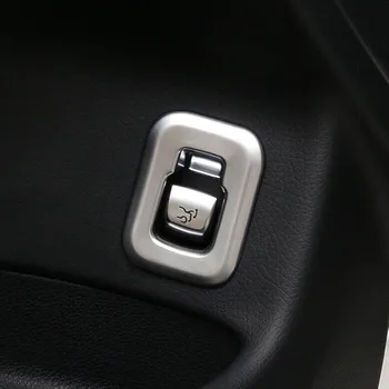 

ABS Matte Car Trunk Switch Decoration cover trim car accessories styling 1pcs For Mercedes Benz GLC 2016 2017 2018