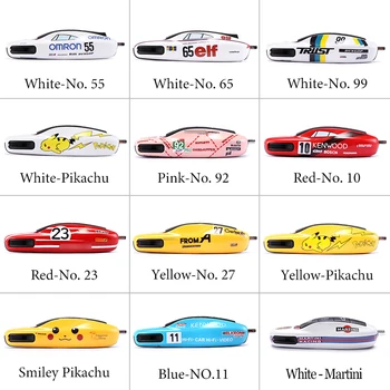 

11 Styles Cartoon Smart Remote Key Shell Case Cover for Porsche Boxster Cayman 911 718 Panamera Cayenne Macan Car Accessories