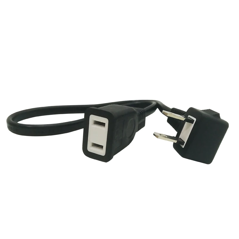 

Power Supply Cable Cord Right Angle Plug turn Socket Adapter Power Lead For Wall Charger Plug Extended Conversion
