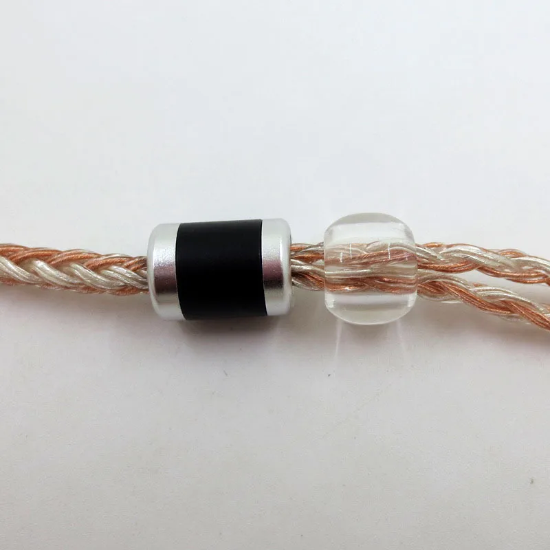 16 core silver plated hybrid MMCX audio cable for SHURE SE535 N3AP Headphones Upgrade 4.4mm Balanced Plug for HiFi headphone
