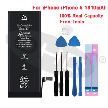 

100% Newest Lithium Battery For Apple iPhone 6S 6 7 5S 5 Replacement Mobile Batteries For iphone 5 5s 6 s Internal Phone Bateria