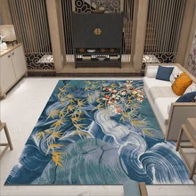 Китайский ветер голубого цвета в стиле ретро ветер код из мультфильма «Холодное сердце» дома чай комнаты Настольный коврик для чая гостиной новых китайских современные исследования напольный коврик
