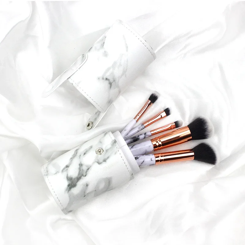 Portable-PU-Marbling-Makeup-Brush-Organizers-Box-Travel-Cosmetic-Beauty-Pen-Lipstick-Holder-Bathroom-Home-Storage