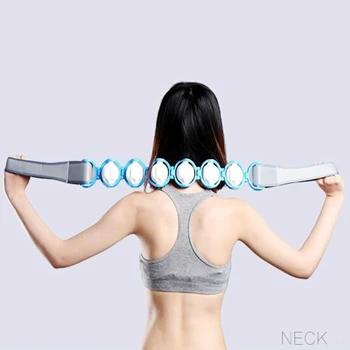 

New Self Body Massager neck waist back massager Portable Roller Rope Massager thin waist fitness massager YC157