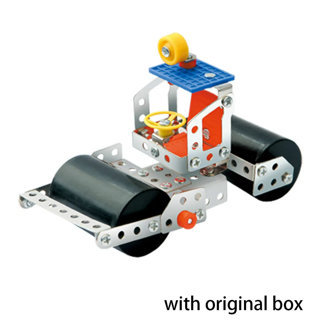 93A Original Box DIY металлическая Сборная модель металлический 8 грузовик сплав модель мальчик гайка комбинированная игрушка - Цвет: 93A Original Box