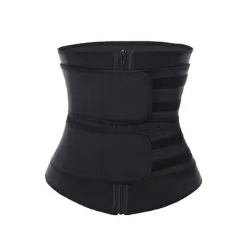 

Waist Trainer Belt Dual Strap Adjustable Lady Trimmer Slimmer Body Shaper Strap For Sports Cincher