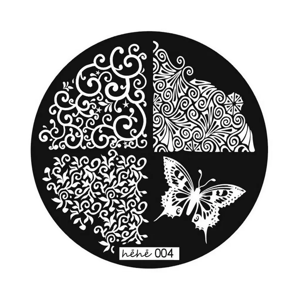 

1pcs Fashion DIY Nail Art Image Stamp Stamping Plates Manicure Template 9 Styles