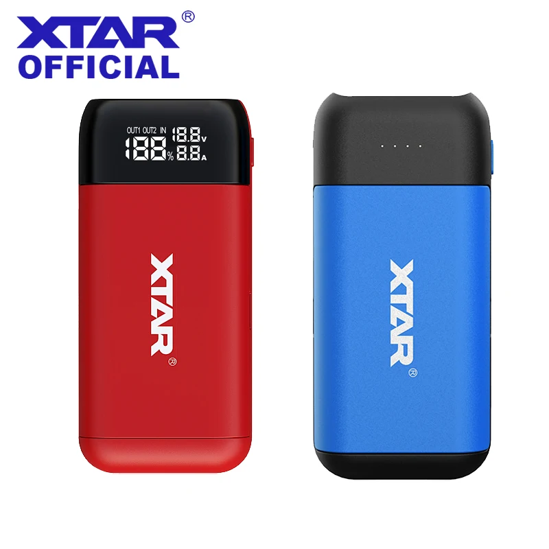 Внешний аккумулятор XTAR 18650 PB2C для аккумуляторов PB2S 18700 21700 20700 | Электроника