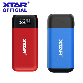 

XTAR Charger Power Bank PB2C PB2S / 18650 Battery Charger PB2C / PB2S QC3.0 Type C Charger For 21700 20700 18700 18650 Batteries