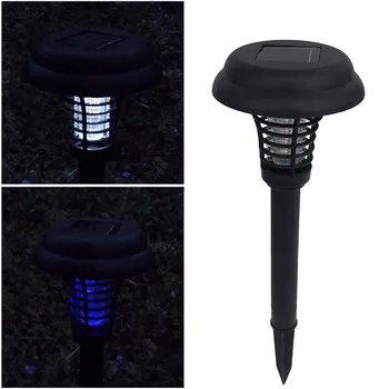 

Solar Powered LED Light Mosquito Pest Bug Zapper Insect Lamp Garden Anti-mosquito supplies mosquito killer light #YL10