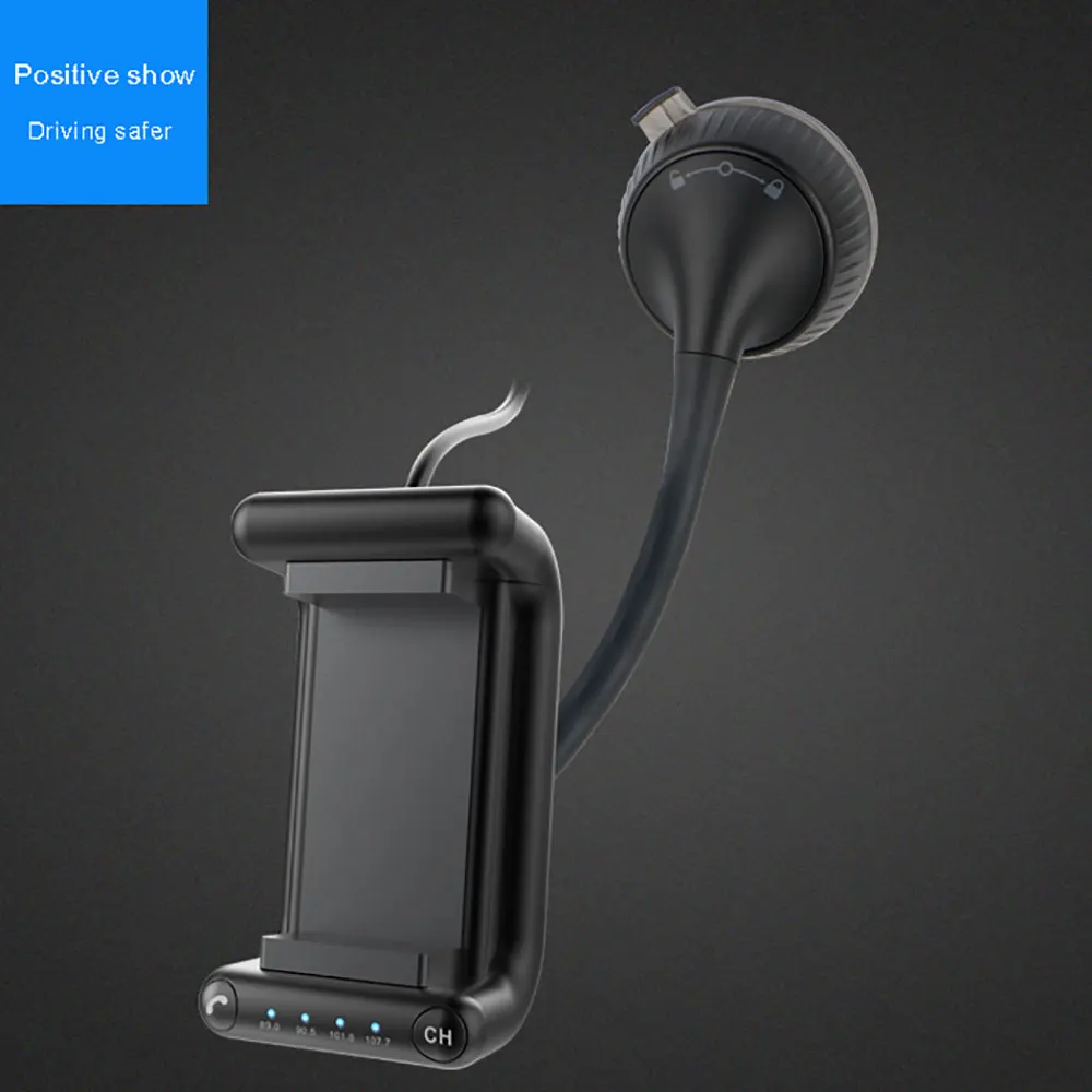 HUD Bluetooth аудио приемник беспроводной Bluetooth приемник FM портативный приемник Bluetooth для автомобильного зарядного устройства