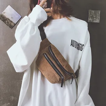 

unisex waist bag 2020 new arrival fashion bag ins style Internet celebrities Leisure Girl crossbody chest bag fanny bag yellow