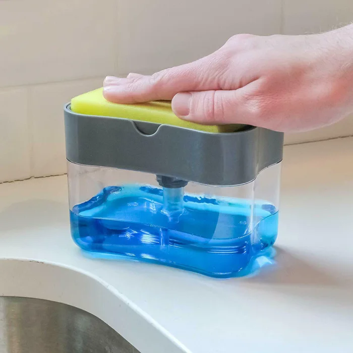 Диспенсер для мыла, держатель губки для мыла, кухонный инструмент VJ-Drop