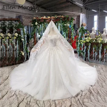

Luxury Lace Wedding Dress Princess Ball Gowns 2019 Sexy Strapless Ruffles Lace up Tulle Court Train Vestido De Novia Bridal Gown