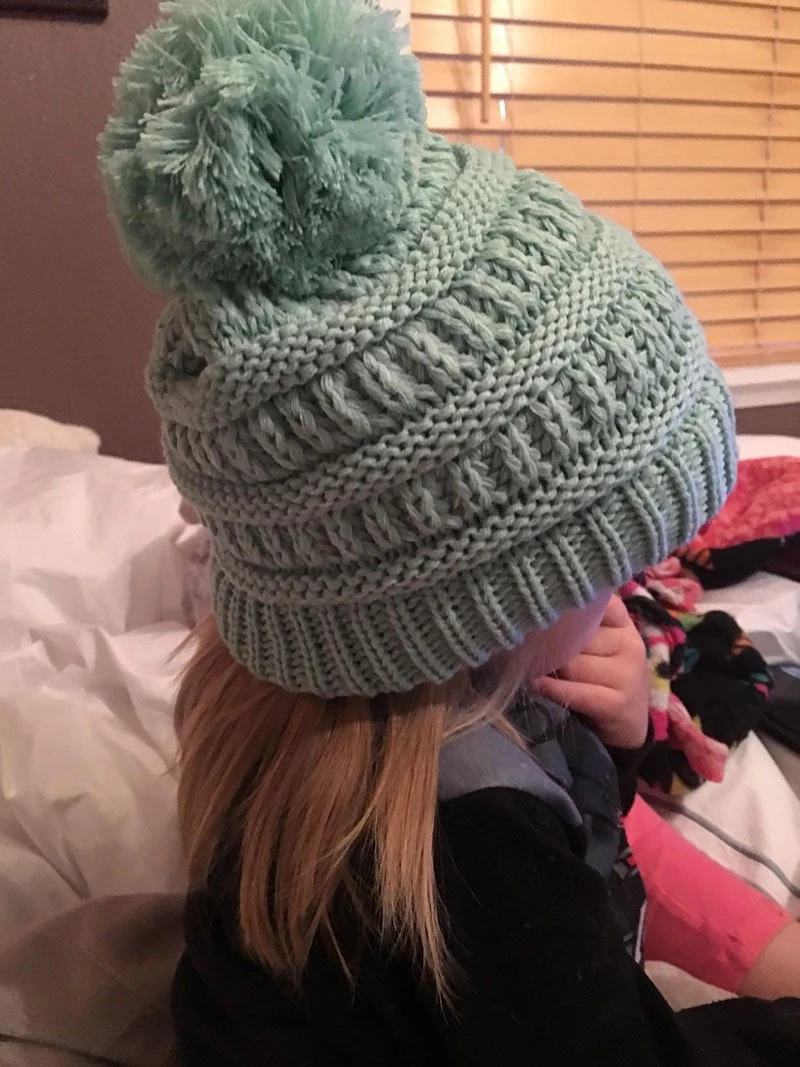 New Fashion Newborn Cute Baby Beanies Boys Girls Winter Keep Warm Hat Kids Knitted Wool Hemming Hat Fit Boy Cap Knitted 904
