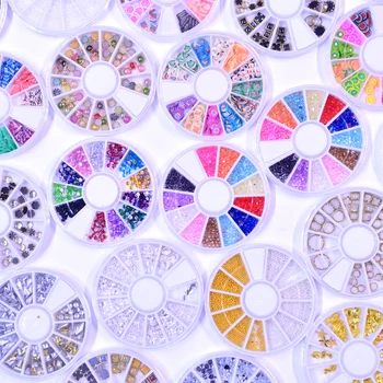 

Mixed Color Nail Rhinestones Stones AB Color Rhinestone Irregular Beads Manicure For Nails Art Decorations Crystals Accessories