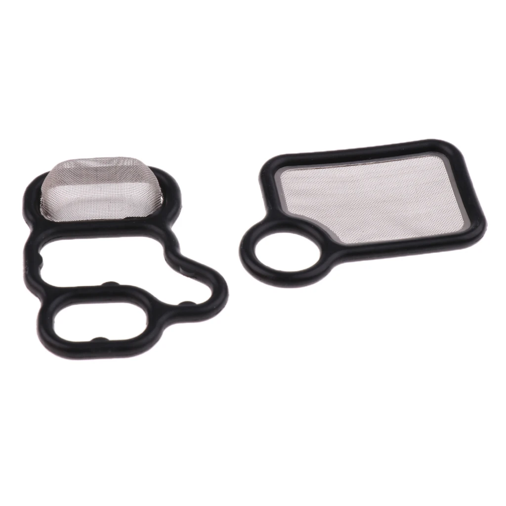 2 Pieces VTEC Solenoid Gasket Spool Valve 15815RAAA01 15815RAAA02 For 