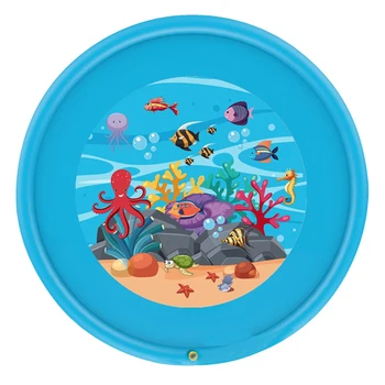 

Water Mat Children's Play Mat Baby Water Mat Water Play Mat Baby Play Mat Games Beach Inflatable Spray Water Cushion Toys