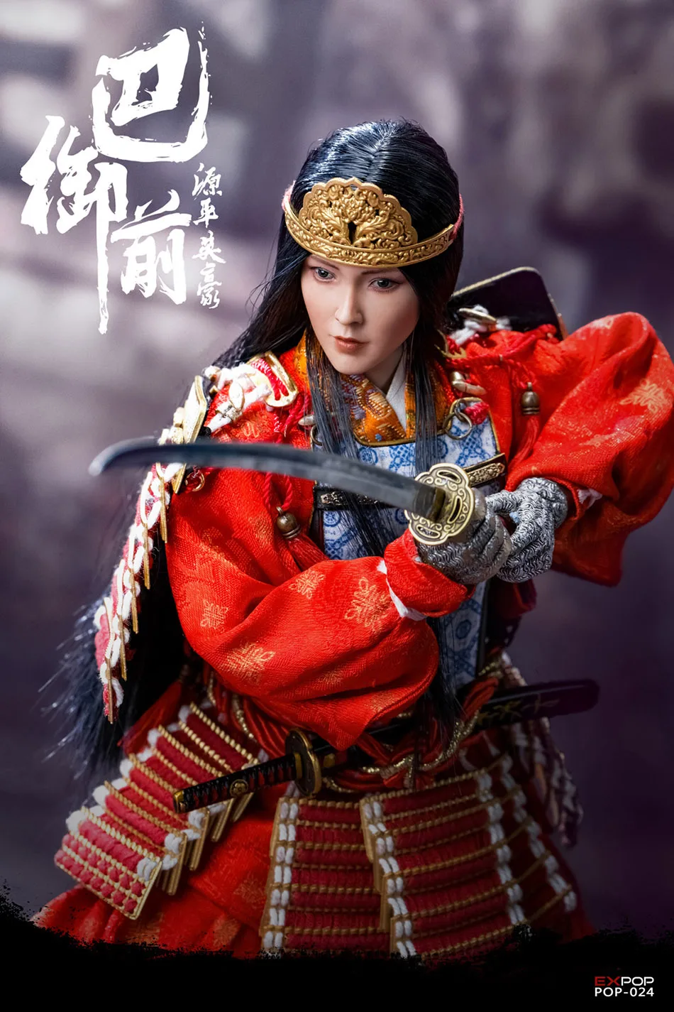 POPTOYS EX024 1/6 первая красавица женщина генерала Японии генпей героиня-Томоэ гозен