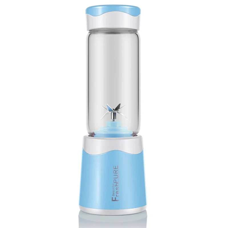 Портативный блендер для сока, Usb соковыжималка, чашка, Многофункциональный миксер для фруктов, шесть лезвий, миксер, смузи