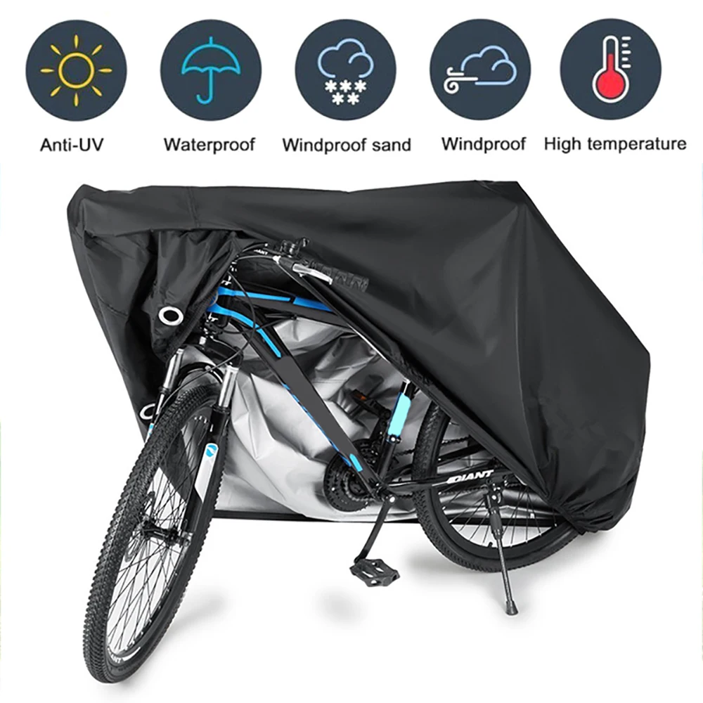 Rainproof and Dustproof Bicycle Cloth Cover Rain Snow Dust Sun UV Protective Agent Motorcycle Road Mountain Bike | Автомобили и