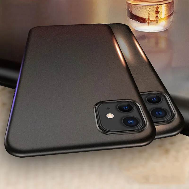 

Hacrin Phone Case for iPhone 11 Pro Max Case Anti-Fingerprint Bumper Cover Slim Frosted Matte Case Cover for iPhone 11 Pro Capa