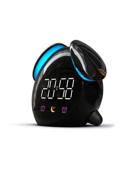 

Bedside Silent Night Light Electronic Small Smart Alarm Clock Nixie Lamp Lighted Digital Clock Living Room Decoration New II50NZ