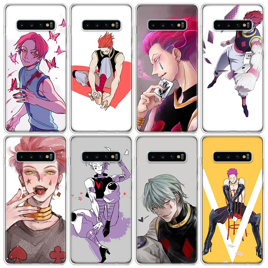 Чехол для телефона Hisoka Hunter X hunter Samsung Galaxy S7 S8 S9 S10 S10E S20 S21 FE Note 8 9 10 20 Ultra J4 J6 J8 Plus Lite |
